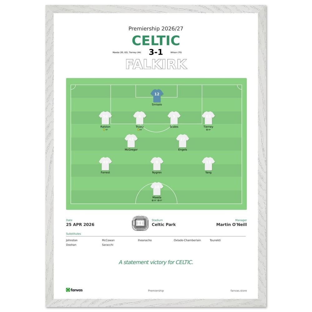 Celtic 3 - 1 Falkirk