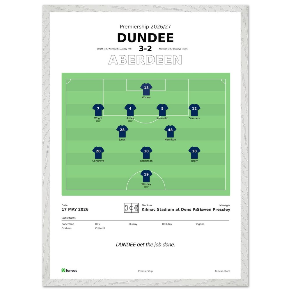 Dundee 3 - 2 Aberdeen